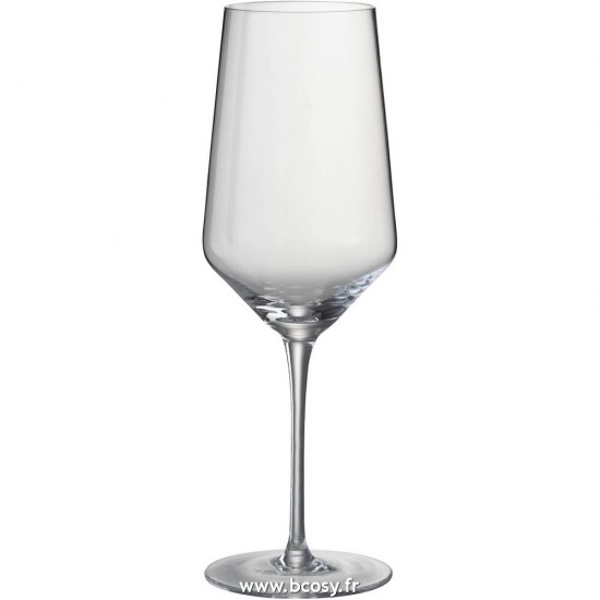 J-Line verres a vin Jolipa Jline Verre A Vin Rouge Leo Verre Transparent