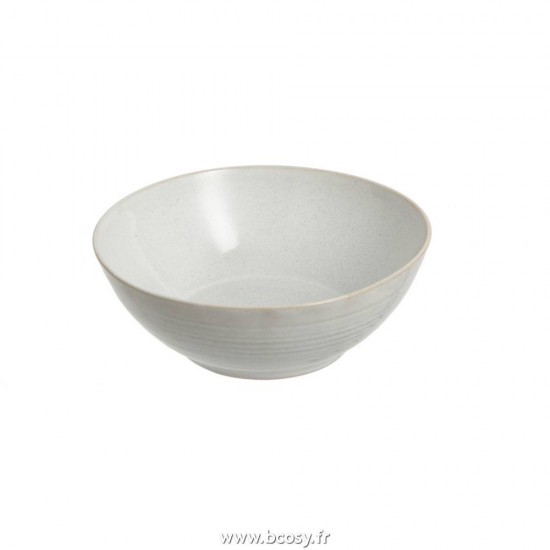 J-Line bols a petit dejeuner Jolipa Jline Bol Noa Ceramique Blanc Large