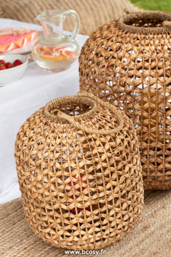 Jolipa Jline Lanterne Lena Jacinthe D Eau Naturel Medium