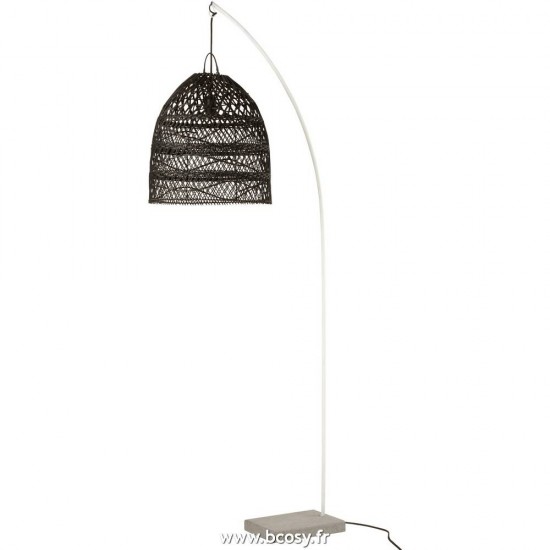 J-Line Lampadaires Lampes Raides Debouts Sur Pied De Sol Jolipa J Line Jline Pied De Lampe Metal Beton Blanc Gris