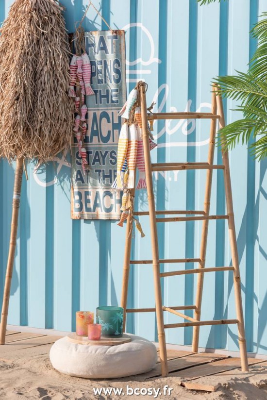 Jolipa J Line Jline Echelle Double Bamboo Naturel