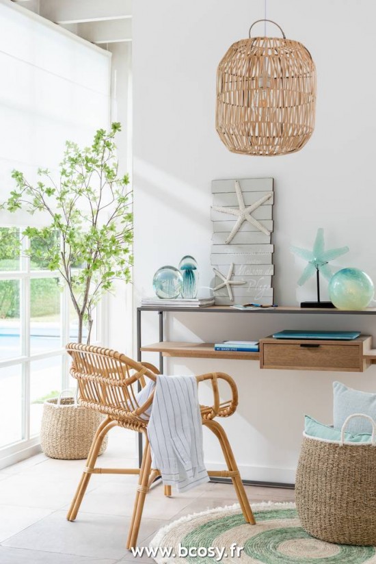 J-Line Silla Ana Cana Natural