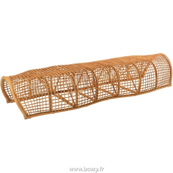 J Line Banc Roni Rotin Naturel L200xB70xH45 Jline 11267 by Jolipa 11267