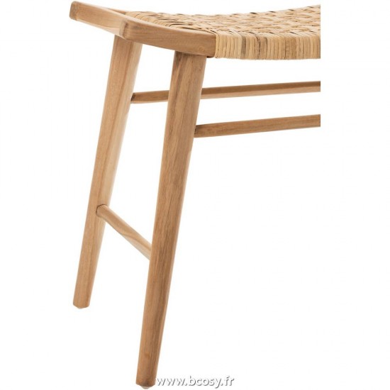Jolipa J Line Jline Tabouret Alis Tek Naturel