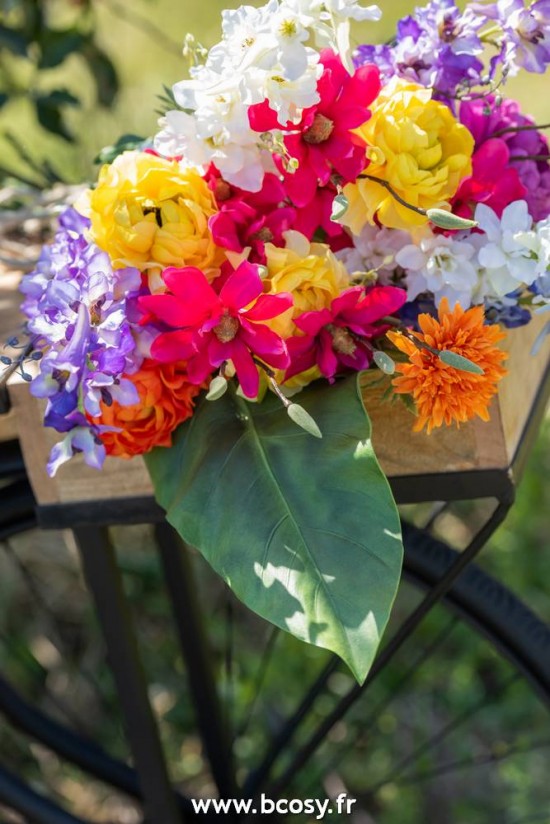 Jolipa J Line Jline Fleur Delphinium Plastique Mauve Fonce