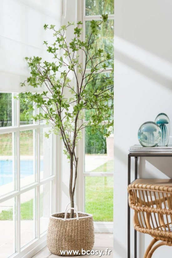 Jolipa J Line Jline Plante Fines Feuilles Plastique Vert Noir