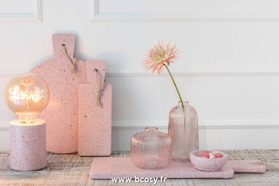 Jolipa J Line Jline Bol Rond Terrazzo Rose