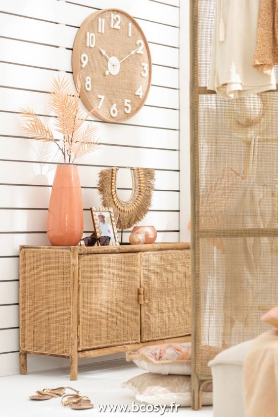 Jolipa J Line Jline Vase Uni Rond Ceramique Pamplemousse Large