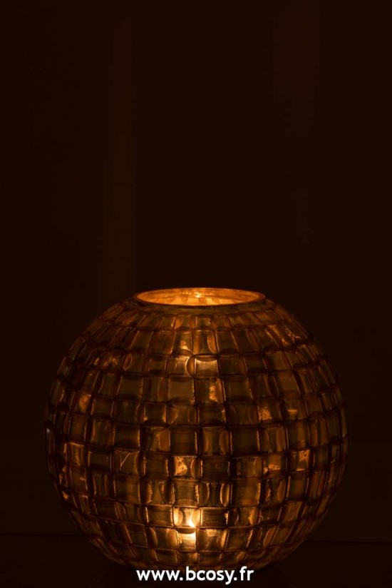 J-Line photophores Jolipa J Line Jline Photophore Alara Verre Gris Large