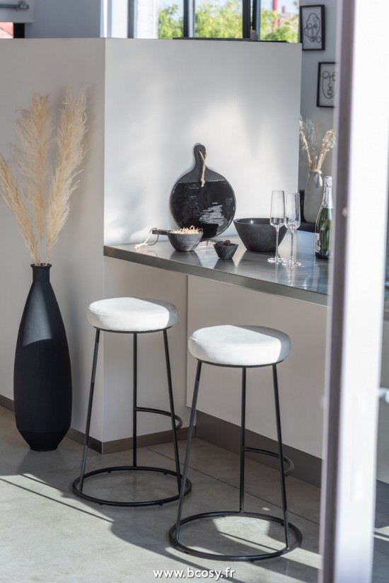 Jolipa J Line Jline Vase Ovale Verre Mat Noir