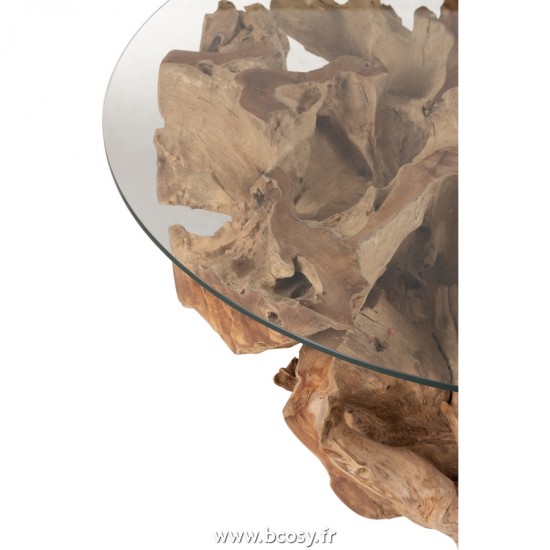 Jolipa J Line Jline Table De Salon Raoul Teck Naturel Large