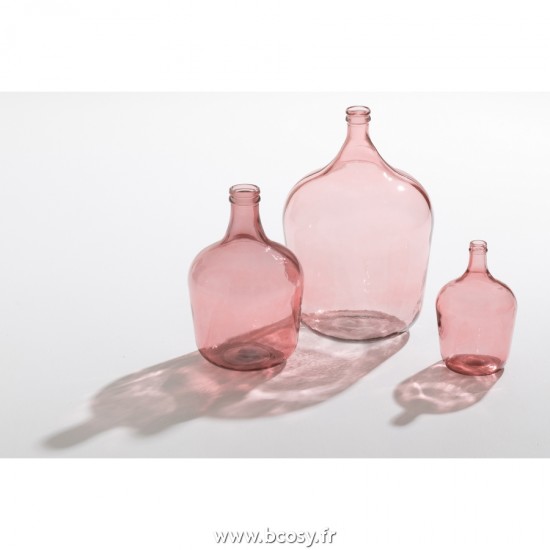 J-Line vases Jolipa J Line Jline Vase Bouteille Verre Terra Large