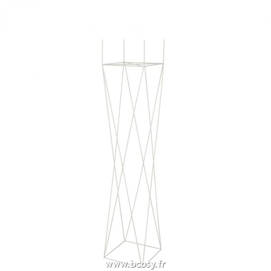J Line Support Croix Metal Blanc Large L30xB30xH145 cm Jline 23544 by Jolipa 23544