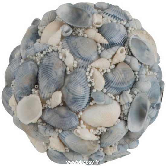 J Line Boule Coquillages Bleu Clair Small 8H Jline 2611 by Jolipa 2611