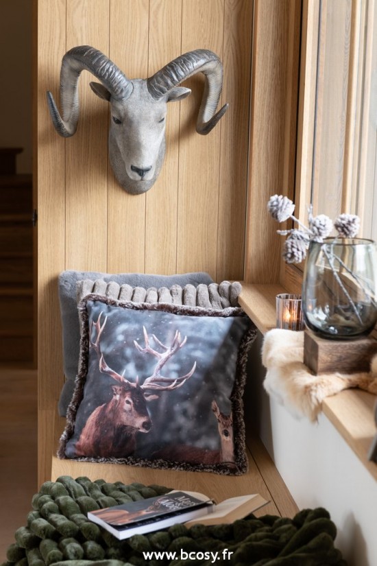 Jolipa J Line Jline Tête De Chevre Poly Gris