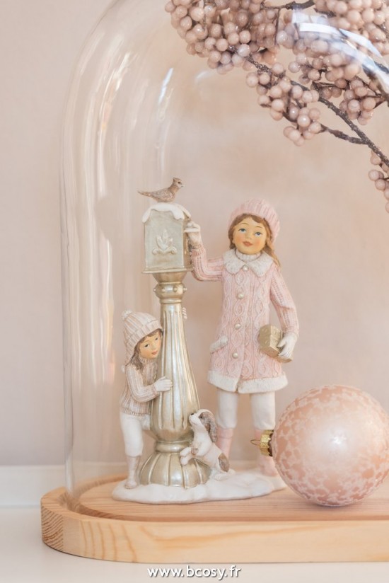 Jolipa J Line Jline Filles Et Enfants Sapin De Noël Lanterne Blanc Rose Assortiment De 2