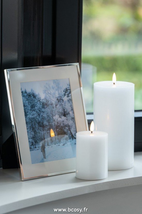 Jolipa J Line Jline Bougie Led Blanc Large