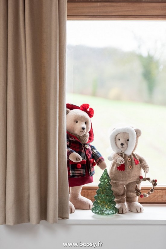 Jolipa J Line Jline Ours Debout Garcon Fille Textile Gris Rouge Large Assortiment De 2