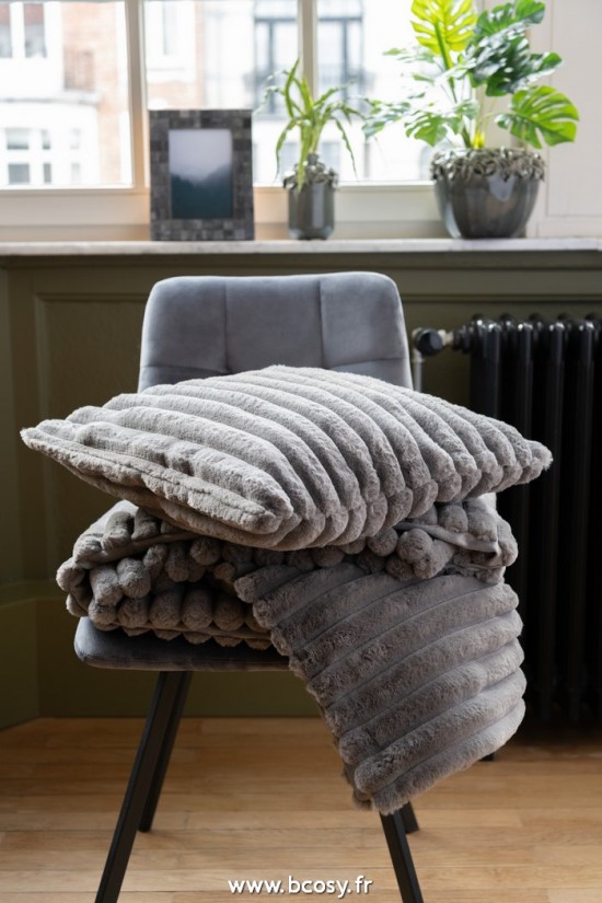 Jolipa J Line Jline Plaid Corduroy Polyester Gris Fonce