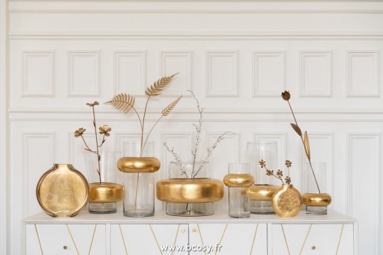 Jolipa J Line Jline Vase Cylindrique Avec Bague En Haut Verre Transparent Large