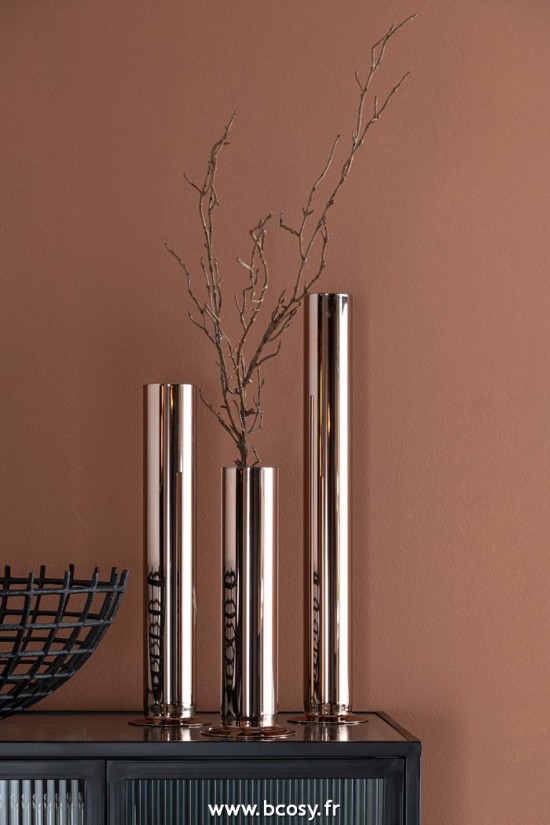 Jolipa J Line Jline Vase Tube Cuivre Small