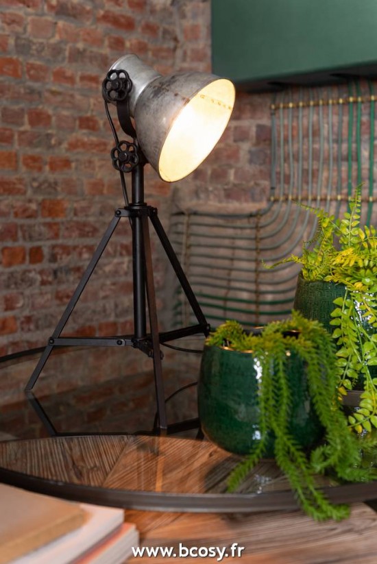 Jolipa Jline Cachepot Motifs Ceramique Vert Extra Large