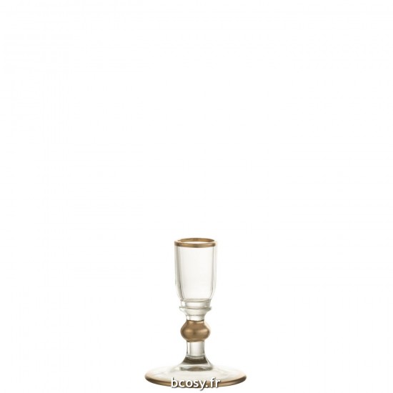 J Line Photophore Details Or Verre Transparent JLine 35482 by Jolipa 35482.