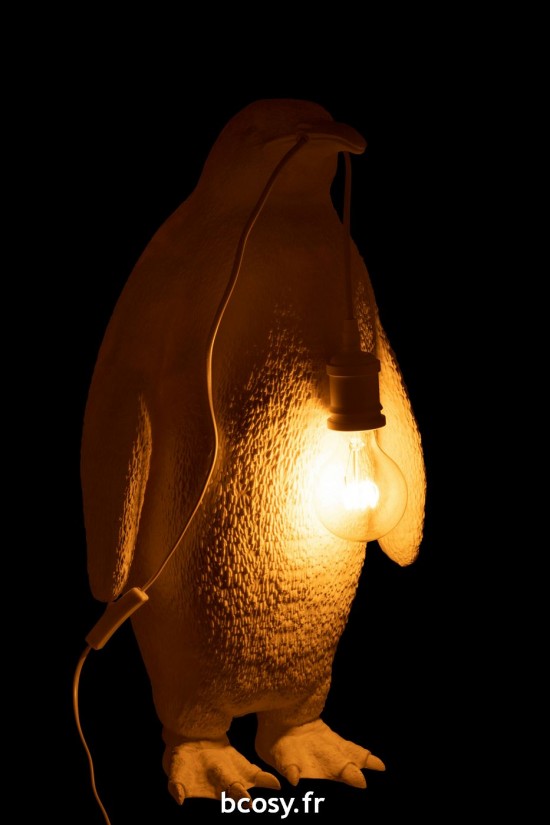 J-Line J Line Éclairage Armatures Luminaires D'intérieur Pieds De Lampe Avec Abat Jour Lampes De Table Jolipa Lampe Pingouin .