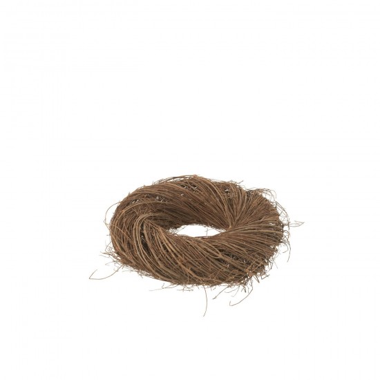 J Line Couronne Rond Brindille Saule Naturel Small JLine 45027 by Jolipa 45027.