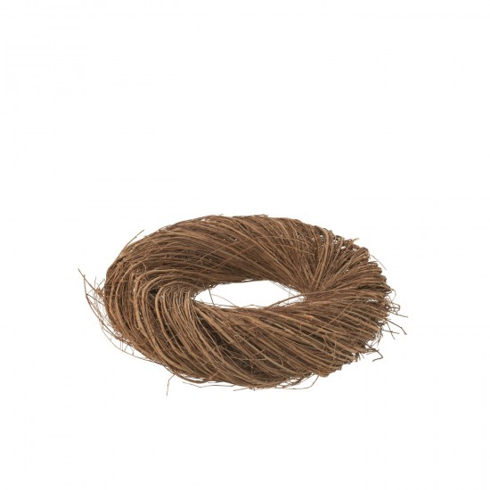 J Line Couronne Rond Brindille Saule Naturel Medium JLine 45028 by Jolipa 45028.