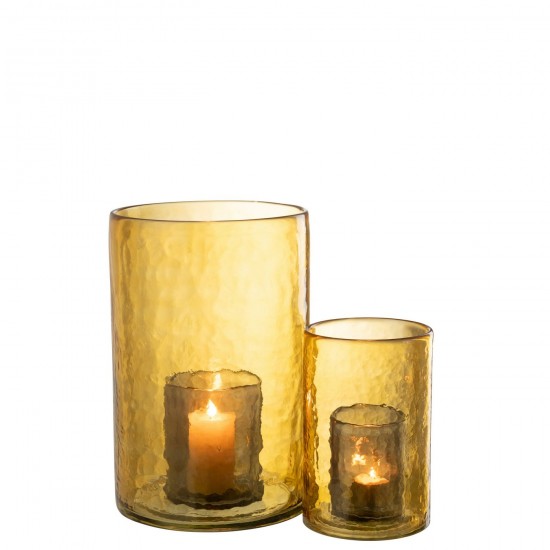 Jolipa Phosphore Double Verre Jaune Large.