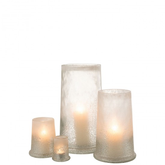 Jolipa Phosphore Sucre Verre Blanc Extra Large.