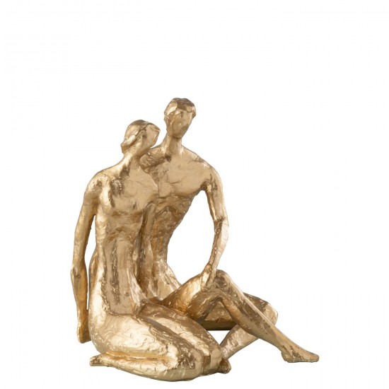 J Line Couple Assis Resine Or JLine 45065 by Jolipa 45065.