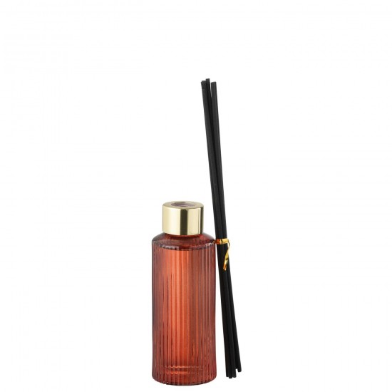 J-Line J Line sprays parfums fleurs Jolipa Huile Parfumee Olive Frank Incense Verre Rouge Small.