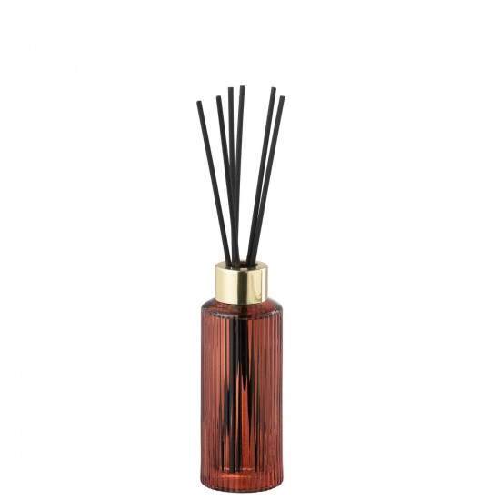 J Line Huile Parfumee Olive&Frank Incense Verre Rouge Small JLine 45502 by Jolipa 45502.