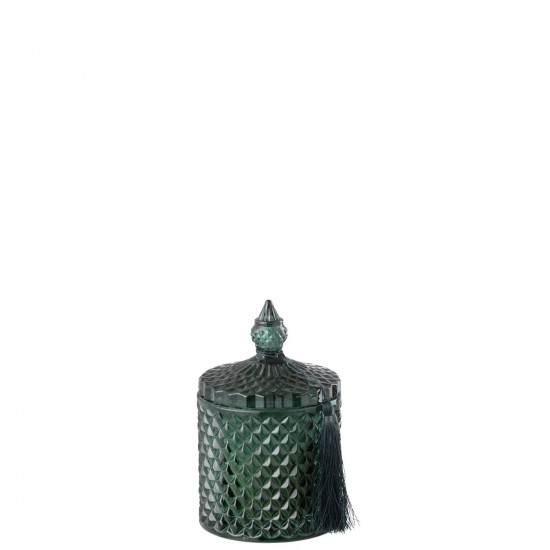 J Line Bougie Parfumee Couvercle Cedar Breeze Cire 20H JLine 45508 by Jolipa 45508.