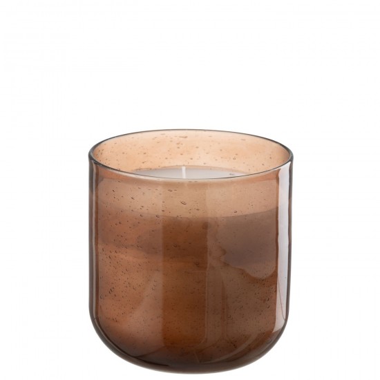 J Line Bougie Parfumee Li Ly Land Cire Brun Medium 75H JLine 45533 by Jolipa 45533.