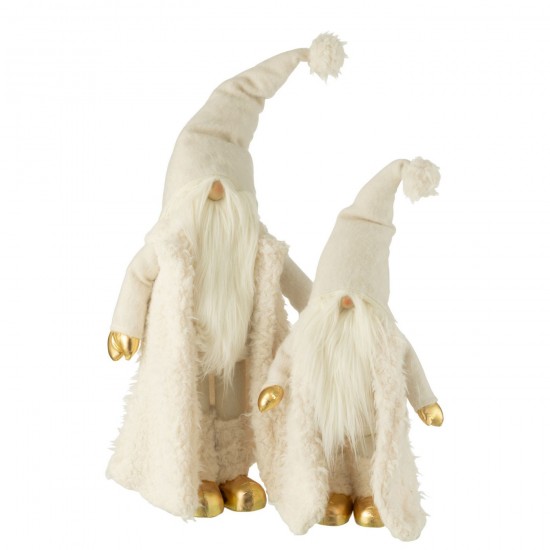 J-line 45564 Jolipa JLine figurines pere noel ou bonhomme de neige.