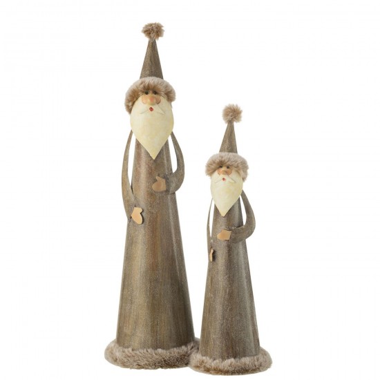 J-line 45660 Jolipa JLine figurines pere noel ou bonhomme de neige.