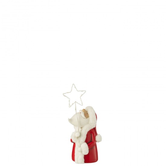 J-line 45669 Jolipa JLine figurines pere noel ou bonhomme de neige.