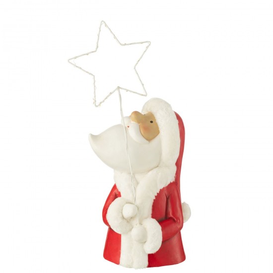 J-line 45670 Jolipa JLine figurines pere noel ou bonhomme de neige.