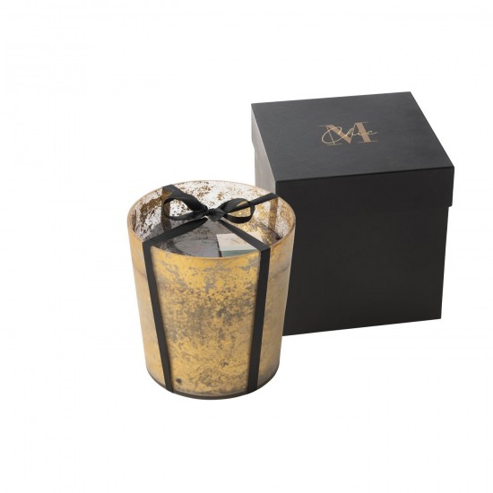 J Line Bougie Senteur M Chic Or Noir L 140H JLine 45748 by Jolipa 45748.