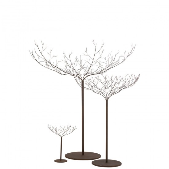 Jolipa Arbre Metal Brun Large.