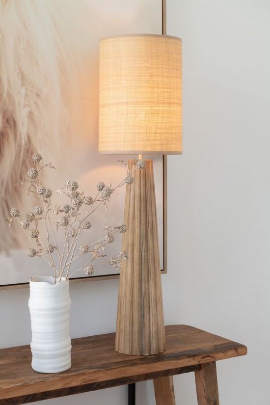 J-Line Console Quadrato Legno Riciclato Naturel.