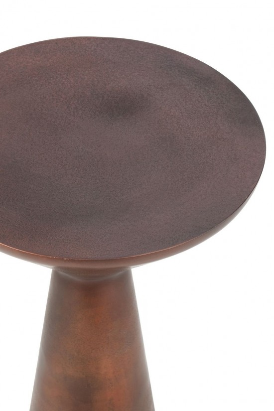 J-Line J Line tables d appoint bouts de canapé Jolipa Table Tri Aluminium Bronze.