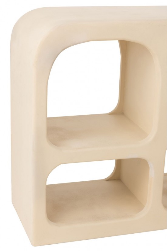 Jolipa Console Cave Bois De Manguier Beige.