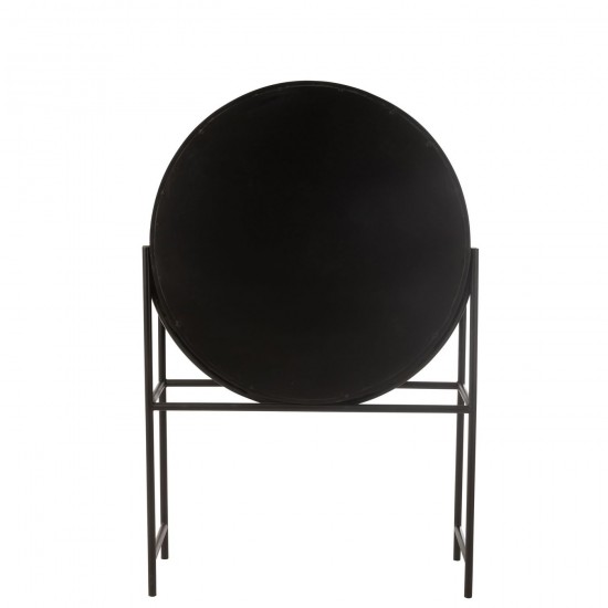 Jolipa Armoire Bar Shanil Bois Recycle Mdf Marron Noir.