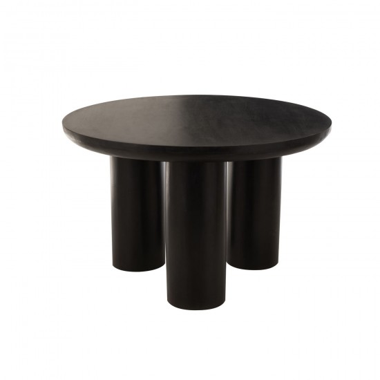 J Line Table A Manger Trio Bois De Manguier Noir JLine 46002 by Jolipa 46002.