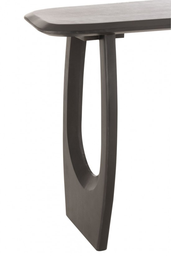 Jolipa Console Mark Bois De Manguier Noir.