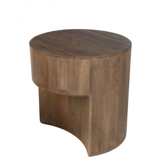 J-Line J Line tables de salon basse Set De 2 Table Toge Bois De Manguier Brun.